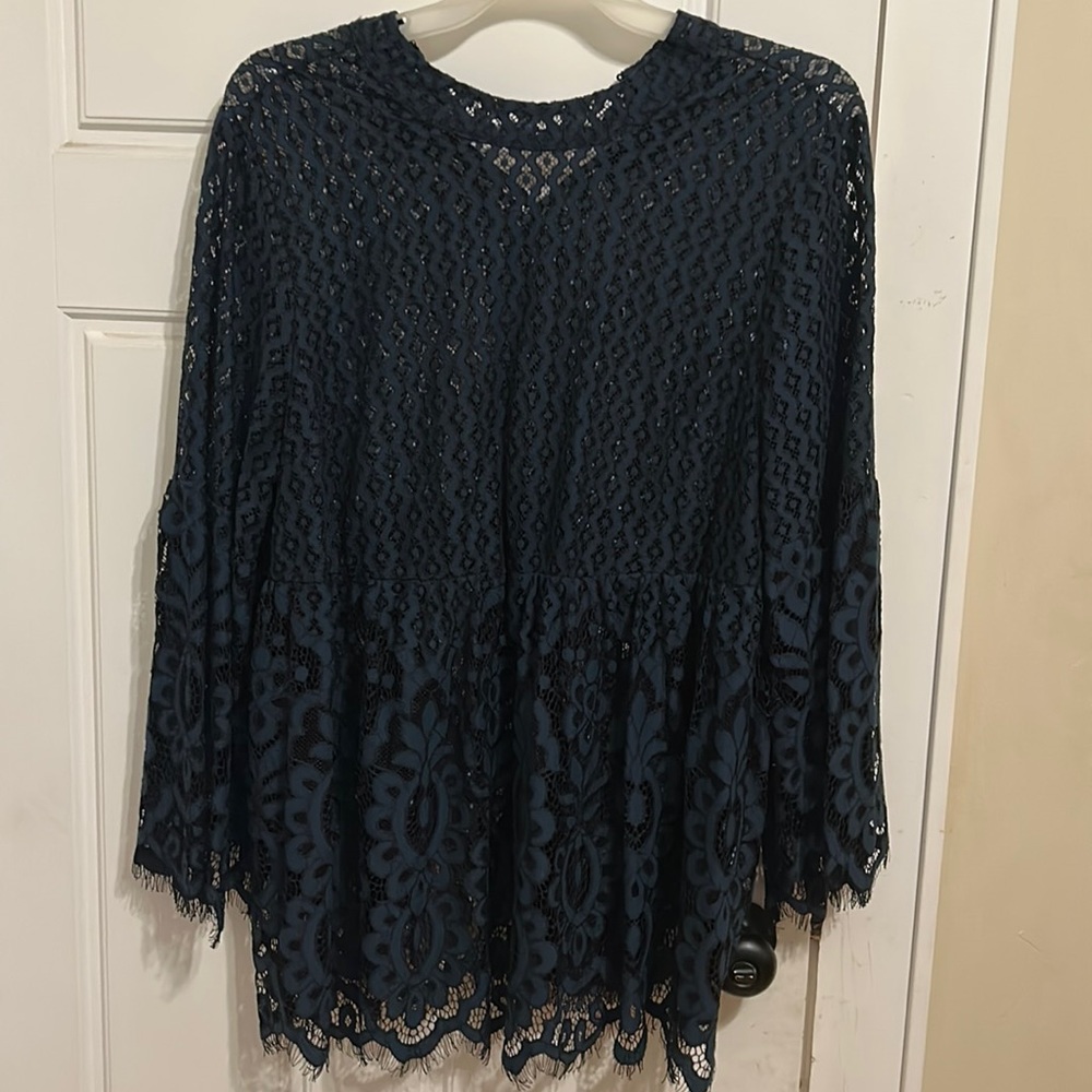 Beautiful lace shirt.